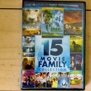 15 movies family collection DVD